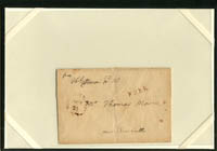 Thomas Jefferson signature on "Free Frank" - SOLD